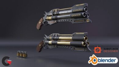 Game Ready Triple Barrel hand cannon