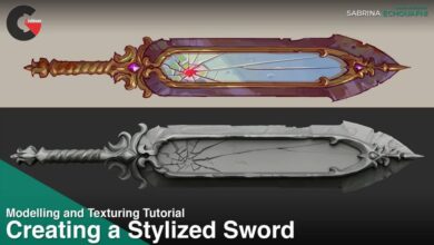 Levelup Digital – Creating a Stylized Sword – Sabrina Echouafni