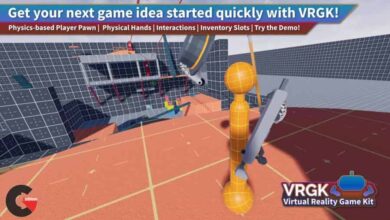 Unreal Engine - VRGK - Virtual Reality Game Kit