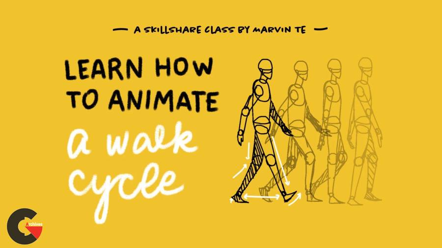 skillshare - Frame by Frame Animation Basics Animate a Basic Walk Cycle