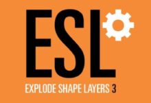 Aescripts Explode - Shape Layers for After Effects