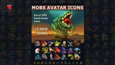 Asset Store - Mobs Avatar Icons
