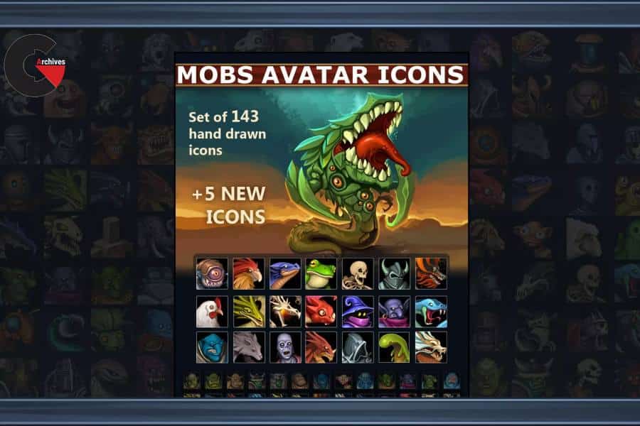 Asset Store - Mobs Avatar Icons 