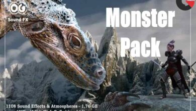 Asset Store - Monster Sounds & Atmospheres SFX Pack .