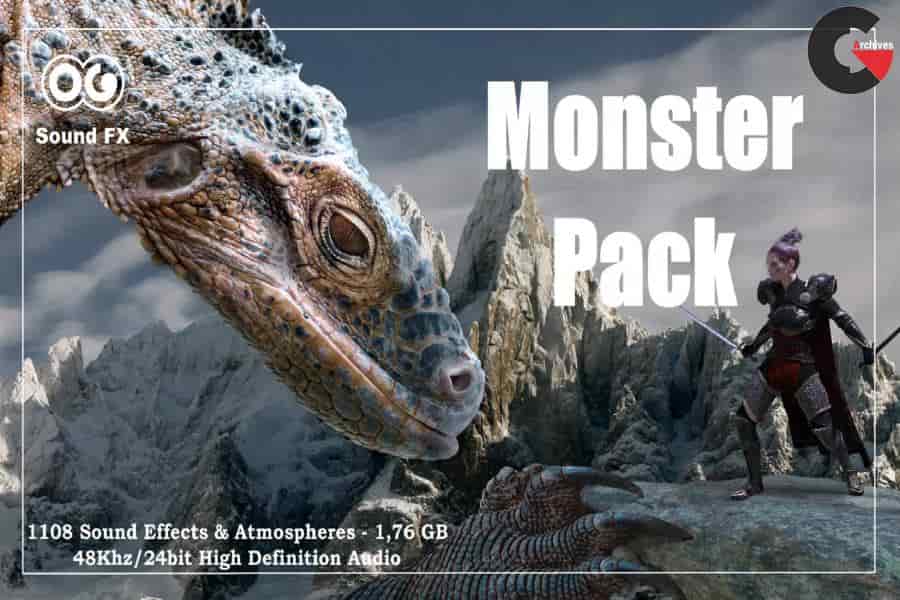 Asset Store - Monster Sounds & Atmospheres SFX Pack .