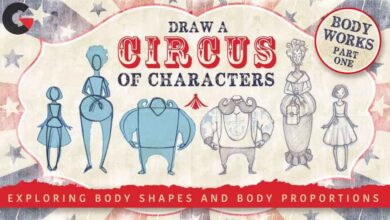 Draw a Circus of Characters Exploring Body Shape and Proportion