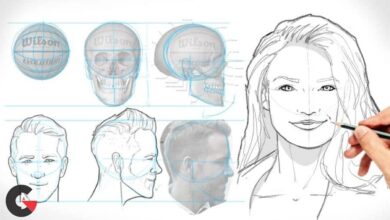 Drawing Faces – Structures, Features, and Comic book Styles