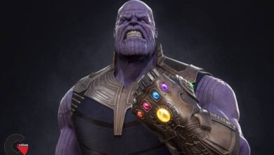 FlippedNormals - Sculpting Thanos & the Infinity Gauntlet in Zbrush