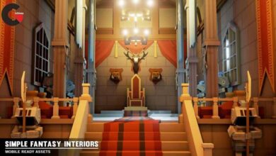 Unreal Engine - Simple Fantasy Interiors UE