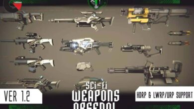 Asset Store - Sci-fi Weapons Arsenal