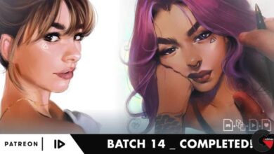 Gumroad - Art Batch 014 + CSP Painting & PS CC Painting Brushes