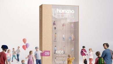 Humano 3D - People Vol. 09 Kids