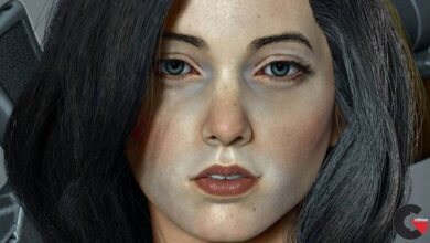Realistic Female Character Sculpting