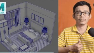Skillshare – Maya Tutorial Create a 3D Isometric Bedroom