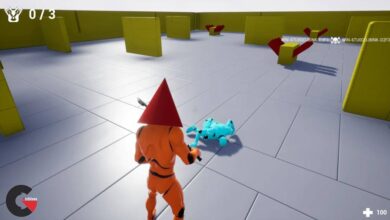 Unreal Engine - AMT (Asymmetrical Multiplayer Template, 4 vs 1)