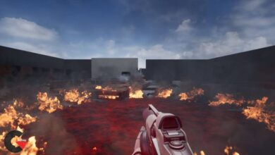 Unreal Engine - Flamethrower With Flame Propagation