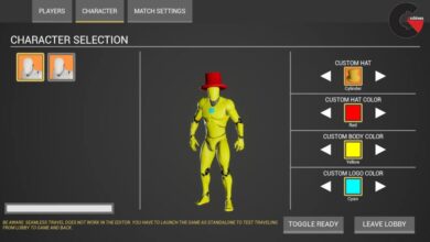 Unreal Engine - Multiplayer Lobby Kit