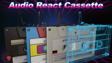 Videohive - Audio React Cassette 22644294