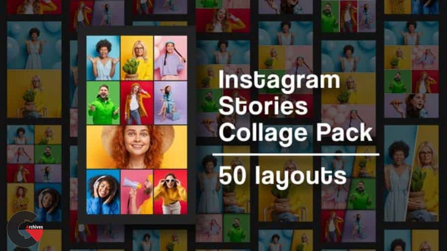 Videohive - Instagram Stories Collage Pack 34092047