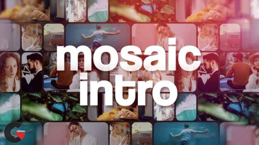 Videohive - Mosaic Multi Photo Intro 34388375