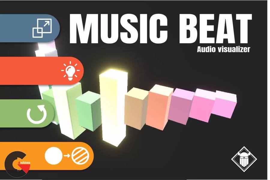 Asset Store - Music Beat Lite - Audio Visualizer