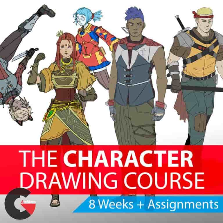 Gumroad - The Character Drawing Course by Drawing Courses