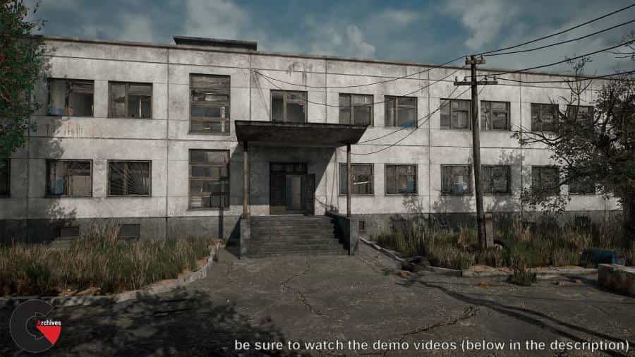 Unreal Engine - Modular Abandoned Building 