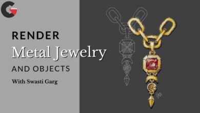Render Metal Jewelry and Objects - Jewelry Design Jewellery Design
