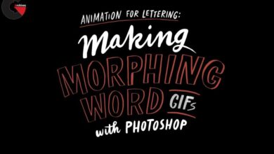Skillshare - Animation for Lettering Making Morphing Word GIFs with Photoshop