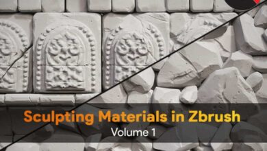 Artstation – Sculpting Materials in Zbrush – Volume 1 – In-Depth Tutorial Course