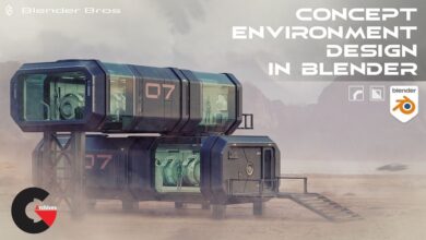 Blender Bros – Concept Environment Masterclass in Blender