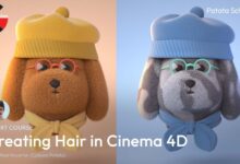 Patata School – Creating Hair in Cinema 4D