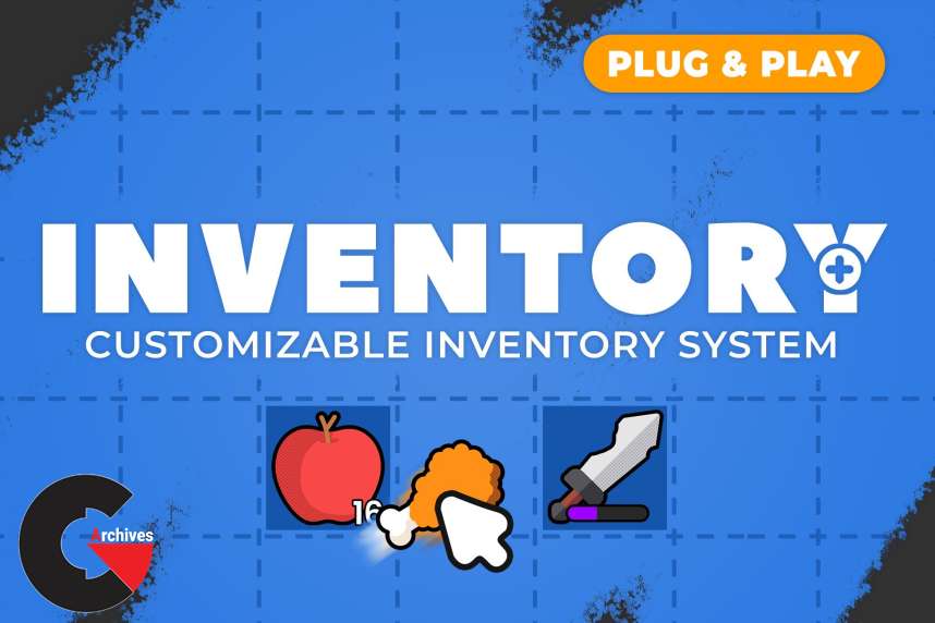 Asset Store – Inventory Plus – Customizable Inventory System