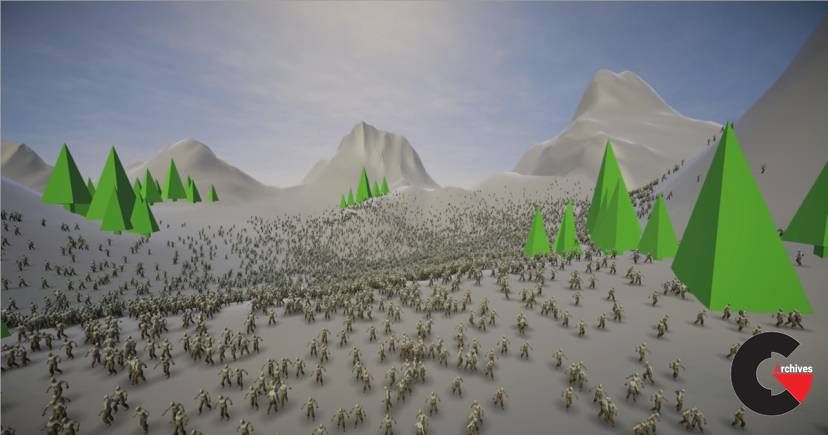 Asset Store – Mesh Animator - Animate massive crowds