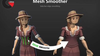 Asset Store – Mesh Smoother – Mesh Edge Normal Editor, Mesh Modifier