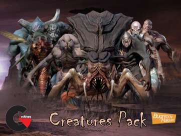 Asset Store – PBR Creatures Pack