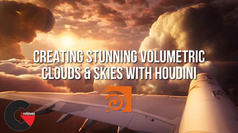  Creating Stunning Volumetric Clouds & Skies with Houdini 