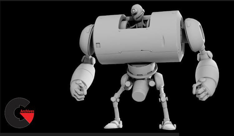 Creating a Robot Character in Maya 2022