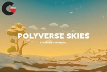 Polyverse Skies Low Poly Skybox Shaders