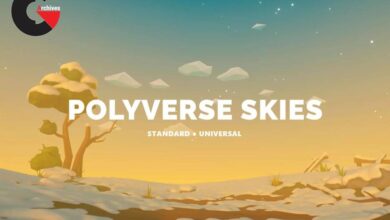 Polyverse Skies Low Poly Skybox Shaders