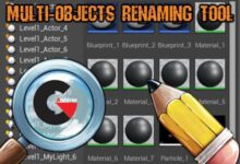 Unreal Engine - Multi Objects Renaming Tool