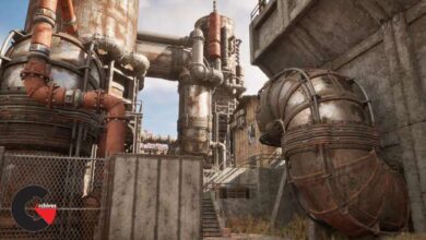 Unreal Engine - Post Apocalyptic Refinery