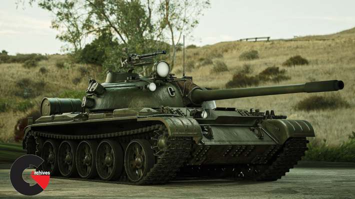  Unreal Engine - Russian T-55A Battle Tank - Advanced Tank Blueprint