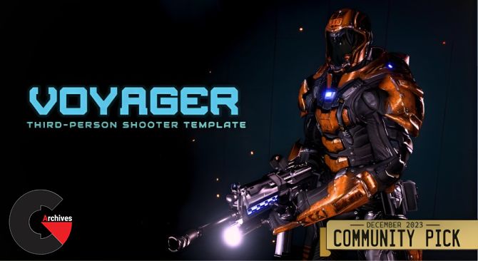 Unreal Engine - Voyager: Third Person Shooter Template