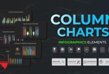 VideoHive – Infographic - Column Charts 51140216