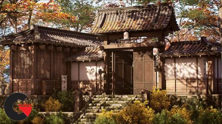 Japanese 3D Environment – In-Depth Tutorial Course