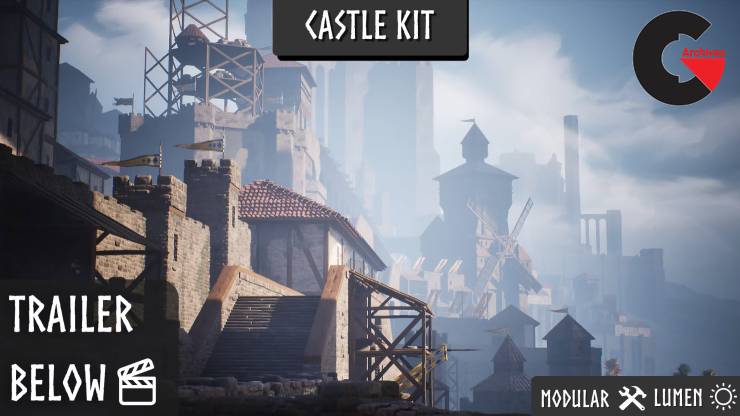 Unreal Engine - Modular Castle (Castle, Castles, Modular, Fantasy)
