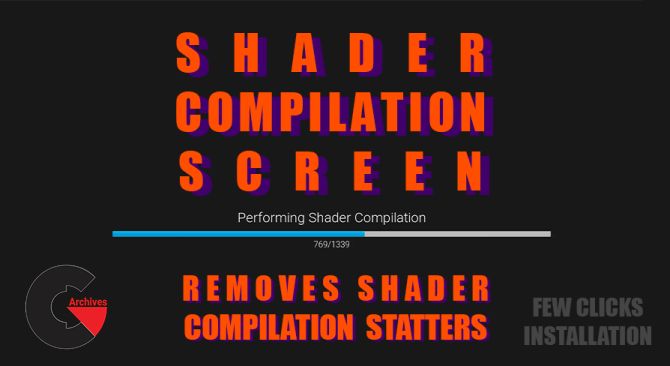 Unreal Engine - Shader Compilation Screen - remove shader stutters