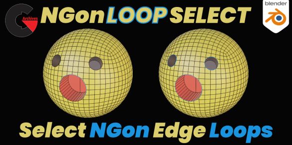 Blender Market – NGon Loop Select