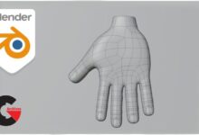 Low Poly Hand Modelling In Blender vol 1
